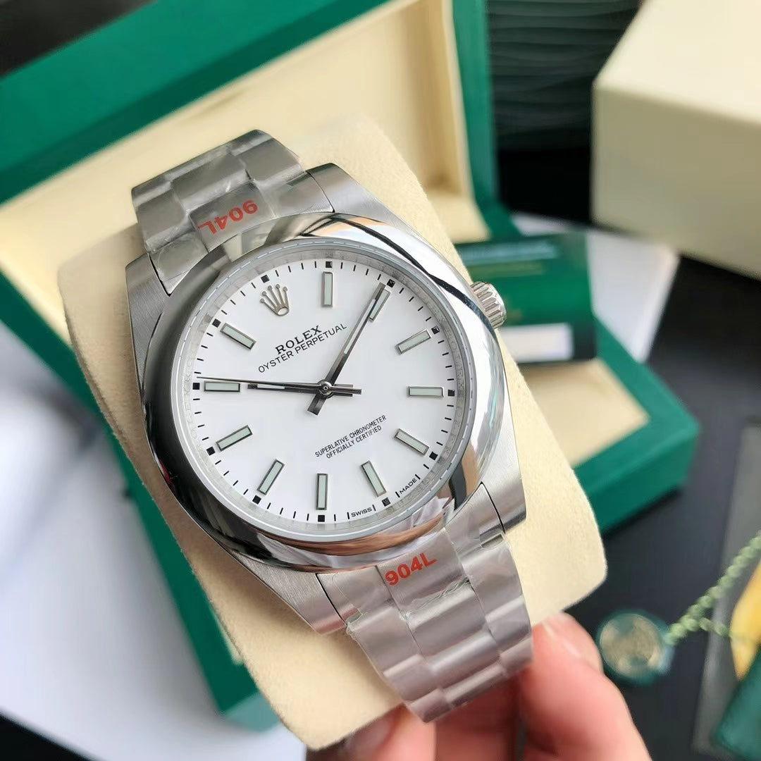 White Silver - Steel 904L Silver - Automatic - 41mm/31mm