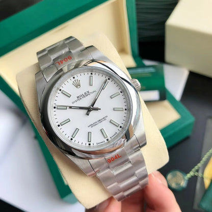 White Silver - Steel 904L Silver - Automatic - 41mm/31mm
