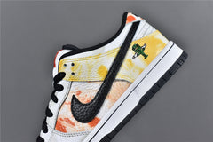 SB Dunk Low Roswell Raygun Tie-Dye White