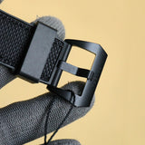 316L Steel Black- Hollow Black- Black Rubber - Automatic - 47mm
