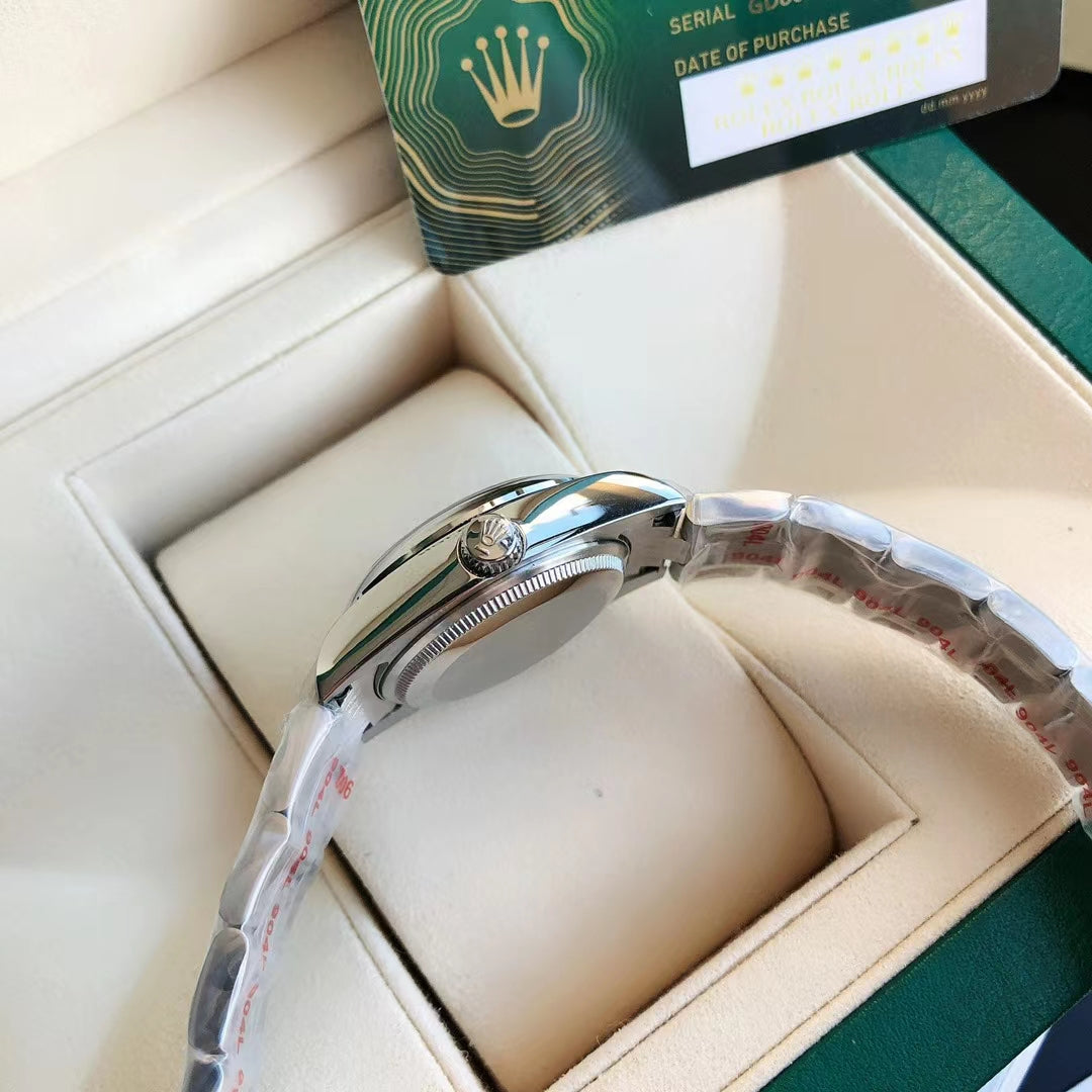 Pink Silver - Steel 904L Silver - Automatic-41mm/31mm