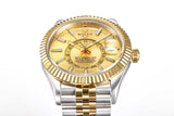 C-Factory -Yellow Silver - White 904L Steel - Automatic - 42mm