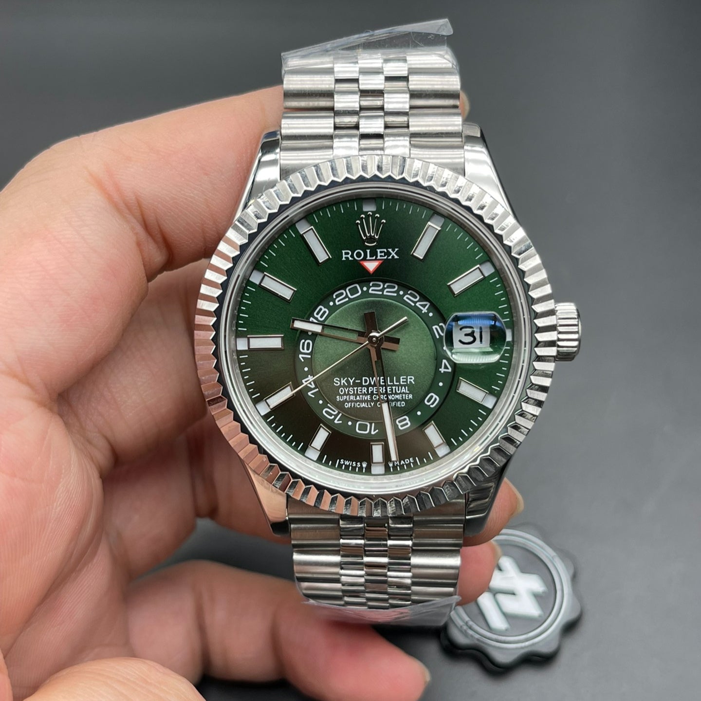 C-Factory -Green Silver - 904L Steel - Automatic - 42mm