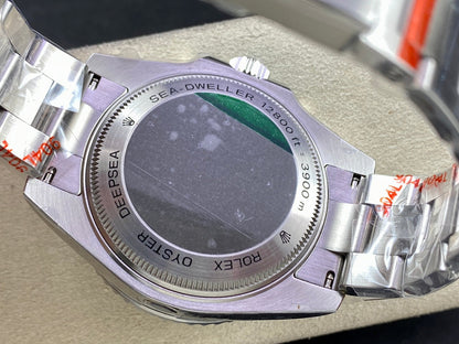 L Size - Blue Black -White 904L Steel -Automatic- 44mm