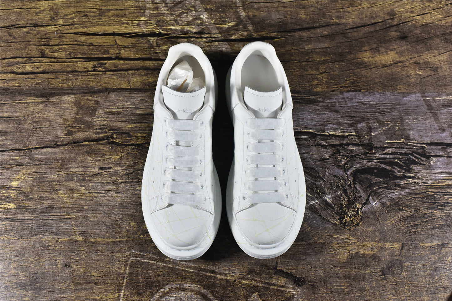 Alexander McQ Oversized White Smooth