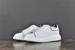 Alexander McQ White Smooth Calf Leather