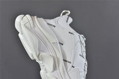 Blcga Triple S Allover Logo White