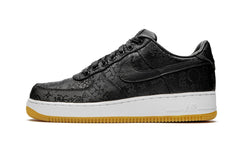 CLOT Fragment Design AF 1 Black Silk