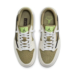 Travis Scott X Air Jordan 1 Low Golf Neutral Olive